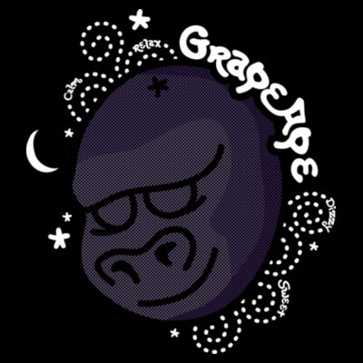 Grape Ape T-Shirt - Next Level Unisex CVC Tee Design
