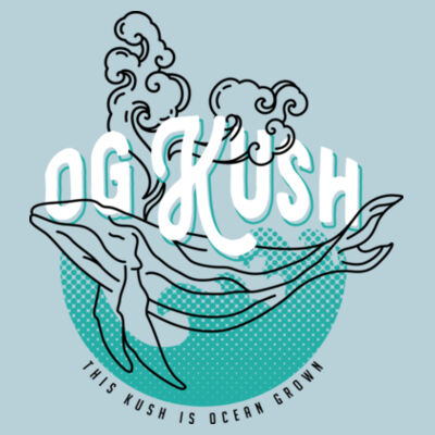 OG Kush T-Shirt - District Perfect Tri Tee Design