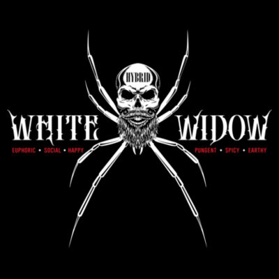 White Widow T-Shirt - Next Level Unisex CVC Tee Design