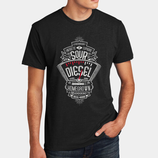 Sour Diesel T-Shirt - Next Level Unisex CVC Tee Thumbnail