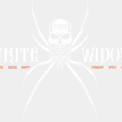 White Widow with Orange Text Thumbnail