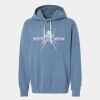 Garment Dyed Lightweight Fleece Hooded Sweatshirt Thumbnail