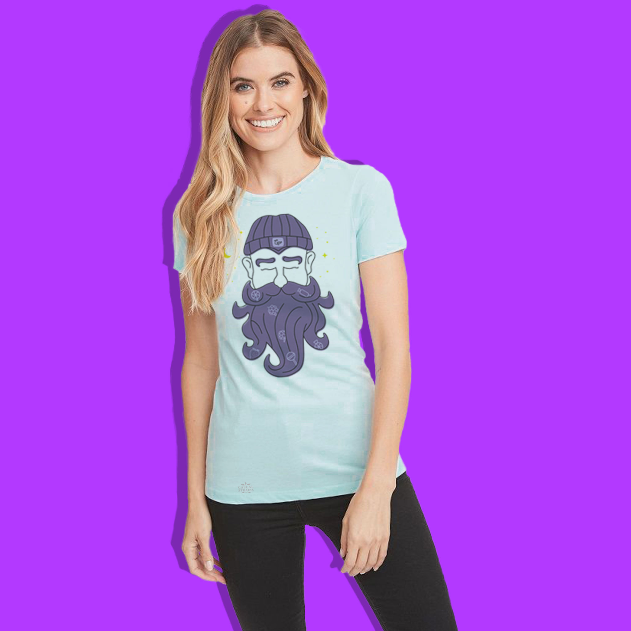 Granddaddy Purple Beard – Women’s Fit Tee