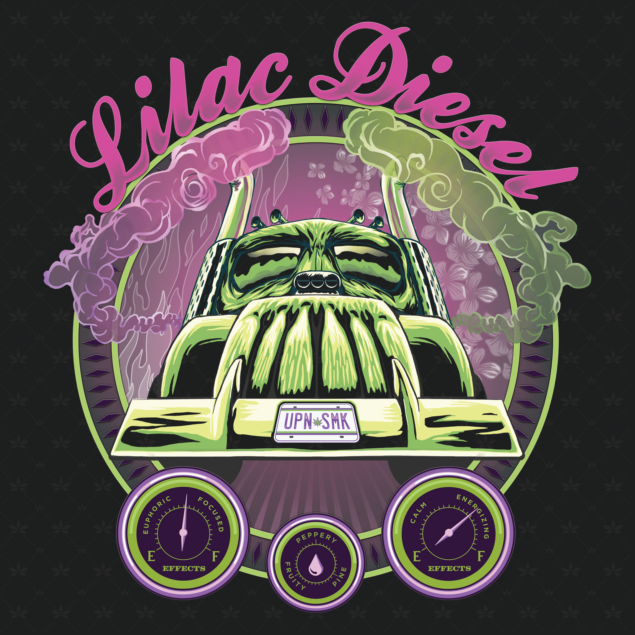 Lilac Diesel Strain