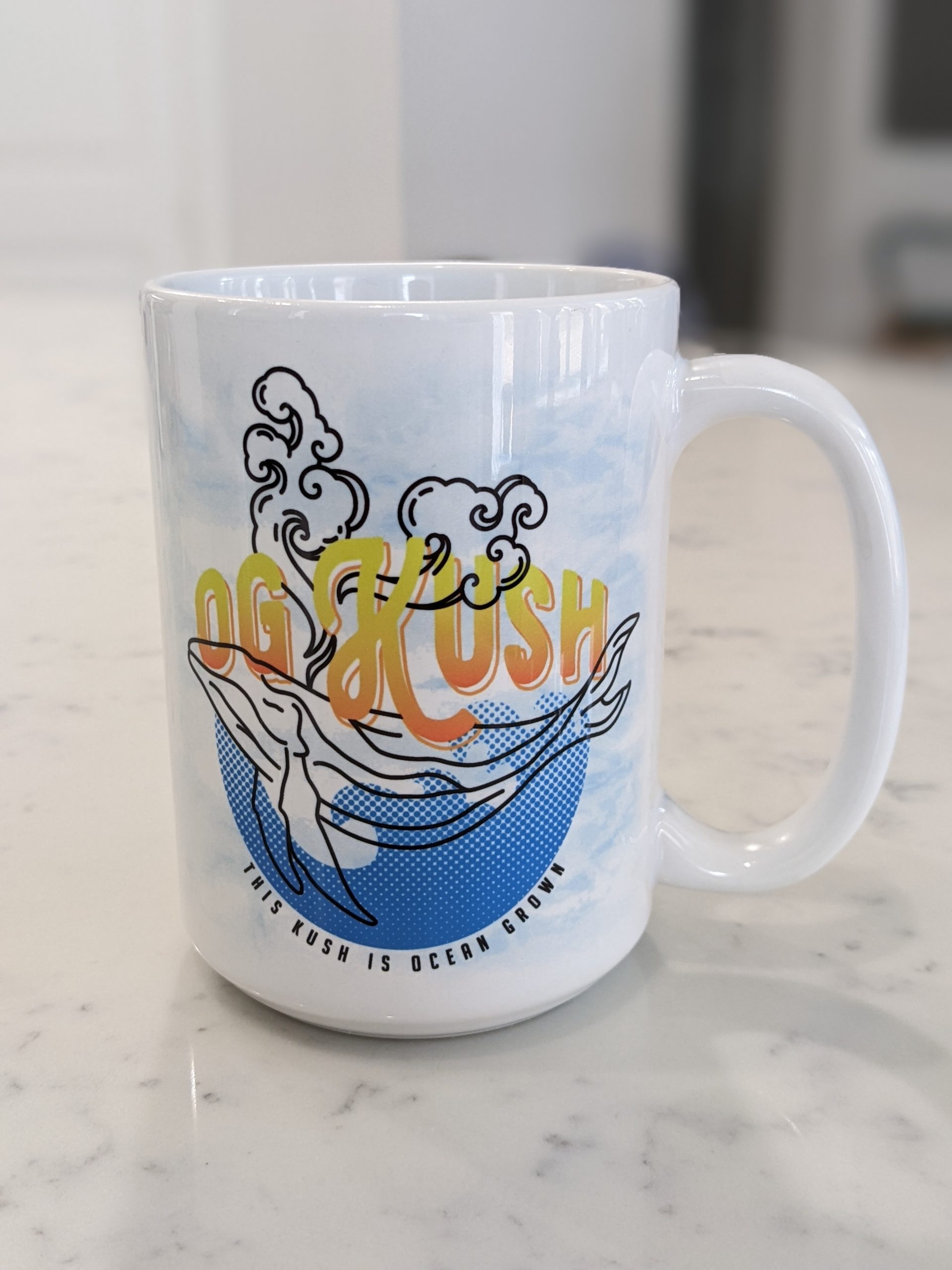 OG Kush “Ocean Grown” 15oz Ceramic Mug